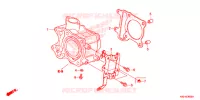 CYLINDRE pour Honda CLICK 125 de 2021