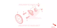 POMPE A HUILE pour Honda ADV 150 ABS de 2022