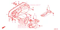 COUVERCLE GAUCHE pour Honda ADV 150 ABS de 2021