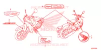 EMBLEME pour Honda SUPER CUB 125 ABS de 2021