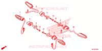 CLIGNOTANT pour Honda CB 500 F ABS de 2020