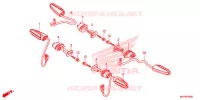 CLIGNOTANT pour Honda CB 500 F ABS de 2021