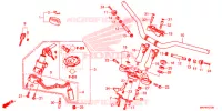 GUIDON   TE DE FOURCHE pour Honda CB 500 X ABS de 2021