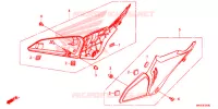 COUVERCLES LATERAUX pour Honda CB 650 R -5ED- de 2020