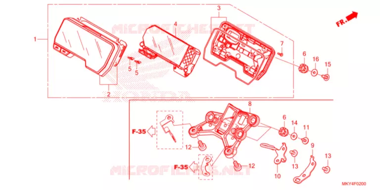 COMPTEUR Honda MOTO 650 CB 2021  CB650RAM