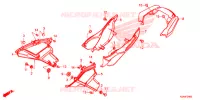 COUVERCLES LATERAUX pour Honda CB 300 R ABS de 2021