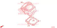 CYLINDRE pour Honda CB 300 R ABS de 2021