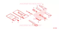 OUTIL pour Honda CBR 1000 RED de 2021