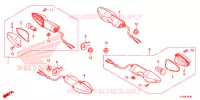 CLIGNOTANT pour Honda CBR 300 ABS de 2021
