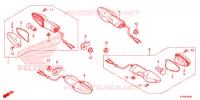 CLIGNOTANT pour Honda CBR 300 R de 2021