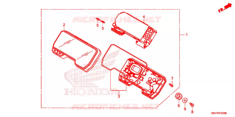COMPTEUR Honda MOTO 500 CBR 2021  CBR500RAM