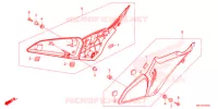 COUVERCLES LATERAUX pour Honda CBR 650 R ABS 2CH de 2021