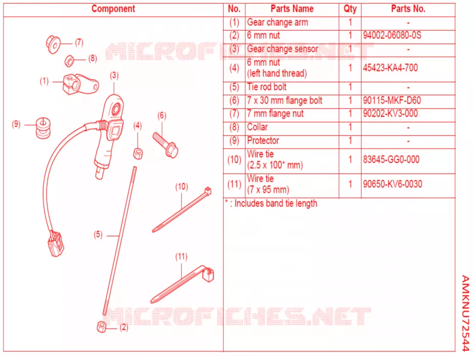 KIT,QUICK SHIFTER Honda MOTO 650 CBR 2021  CBR650RAM