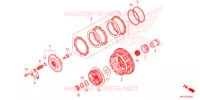 EMBRAYAGE pour Honda CBR 650 R 35KW de 2021
