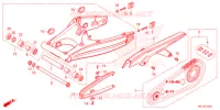 BRAS OSCILLANT pour Honda CBR 650 R ABS de 2021