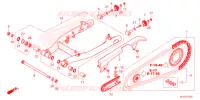 BRAS OSCILLANT pour Honda REBEL 1100 de 2021