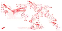 REPOSE PIED pour Honda REBEL 1100 de 2021