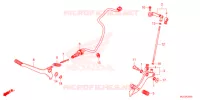 PEDALE pour Honda REBEL 1100 de 2021