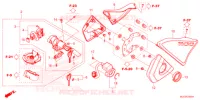 COUVERCLE LATERAL/COMMUTATEUR COMBINE pour Honda REBEL 1100 DCT de 2021