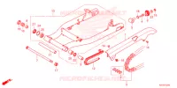BRAS OSCILLANT pour Honda REBEL 300 ABS de 2021