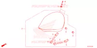 SELLE MONOPLACE pour Honda REBEL 300 ABS de 2021