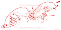 FEU ARRIERE/FEU D'IMMATRICULATION (CMX300AL,M) pour Honda REBEL 300 ABS de 2021