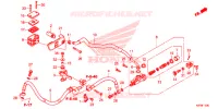 MAITRE CYLINDRE DE FREIN ARRIERE pour Honda REBEL 300 ABS de 2021