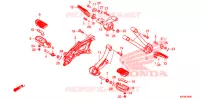 REPOSE PIED pour Honda REBEL 300 ABS de 2021