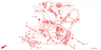 CADRE pour Honda REBEL 300 de 2021