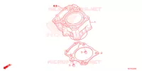 CYLINDRE pour Honda REBEL 300 de 2021