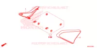 COUVERCLES LATERAUX pour Honda REBEL 500 de 2021