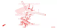 GUIDON   TE DE FOURCHE pour Honda REBEL 500 de 2021