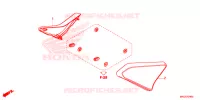 COUVERCLES LATERAUX pour Honda REBEL 500 ABS de 2021