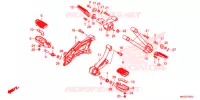 REPOSE PIED pour Honda REBEL 500 ABS de 2021