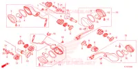 CLIGNOTANT pour Honda CRF 300 L de 2021