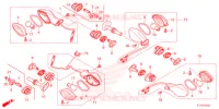 CLIGNOTANT pour Honda CRF 300 RALLY ABS de 2021