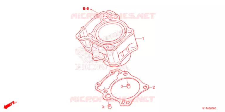 CYLINDRE Honda MOTO 300 CRF 2021  CRF300LRAM