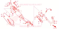 SILENCIEUX D'ECHAPPEMENT pour Honda CRF 300 RALLY de 2021