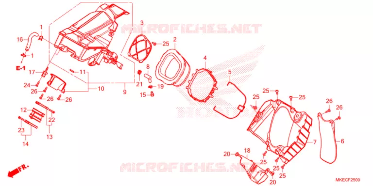 FILTRE A AIR Honda MOTO 450 CRF 2021  CRF450RWEM