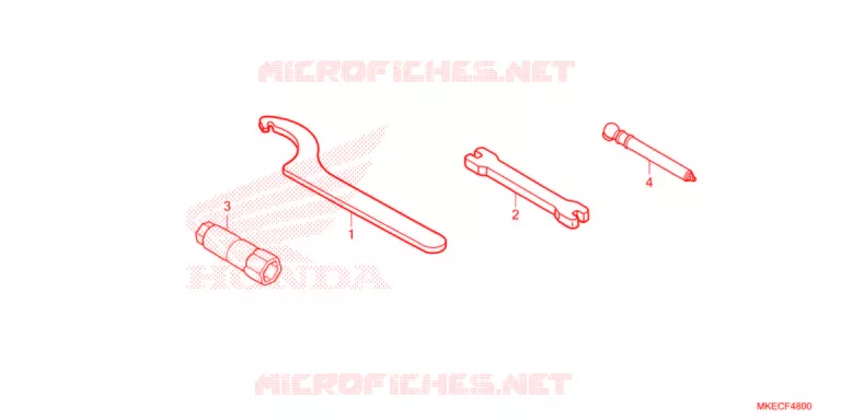 OUTIL Honda MOTO 450 CRF 2021  CRF450RWEM