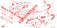 BRAS OSCILLANT pour Honda CRF 450 RX ENDURO de 2021