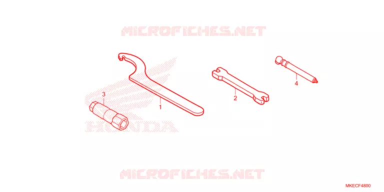 OUTIL Honda MOTO 450 CRF 2021  CRF450RXM