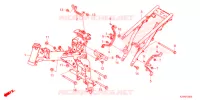CADRE pour Honda GROM 125 ABS de 2022