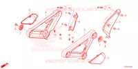 COUVERCLES LATERAUX pour Honda GROM 125 de 2022