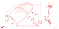 SELLE pour Honda GROM 125 de 2022