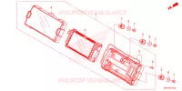 COMPTEUR pour Honda NC 750 X ABS de 2021