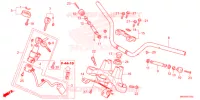 GUIDON   TE DE FOURCHE pour Honda NC 750 X ABS de 2021