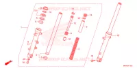 FOURCHE pour Honda NC 750 X ABS de 2021