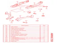 KIT SUPPORT VALISES pour Honda NC 750 X ABS de 2021