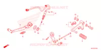 PEDALE pour Honda NC 750 X ABS de 2021